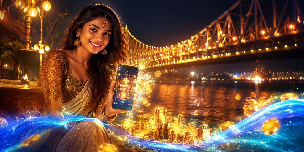 Screenshot of y18t casino games on mobile in Kolkata setting